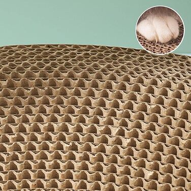 Килимок-крісло для котів з картонної гофрованої поверхні (2 шт.)