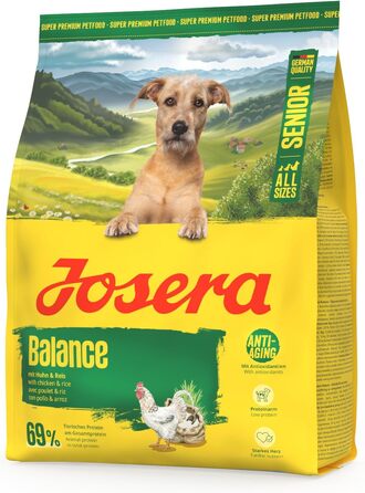 Сухий корм для дорослих собак старшого віку JOSERA Balance, 12.5 кг