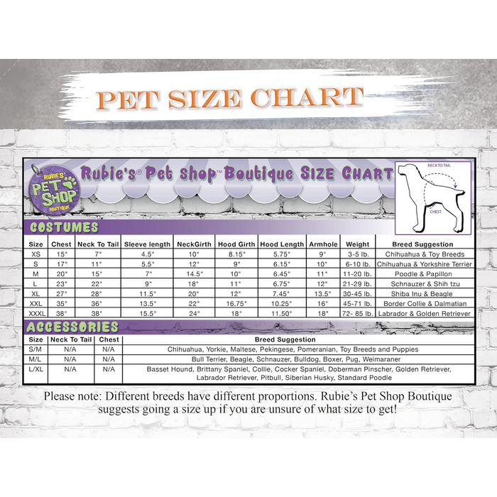 Костюм для собак Scooby Doo Mystery Machine від Rubie's, розмір S (довжина тіла до хвоста 56 см, обхват грудей 51 см)