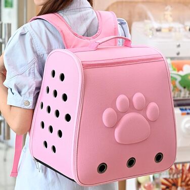 Трансформер-переноска для котів та маленьких собак | Легка, дихаюча переноска-рюкзак для тварин | Міцна переноска для котів та собак