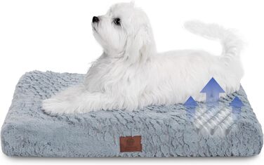 Ортопедичний матрац для собак AMERICAN KENNEL CLUB, меморі-піна, 61x48 см, знімний чохол, протиковзка основа, для полегшення болю в суглобах
