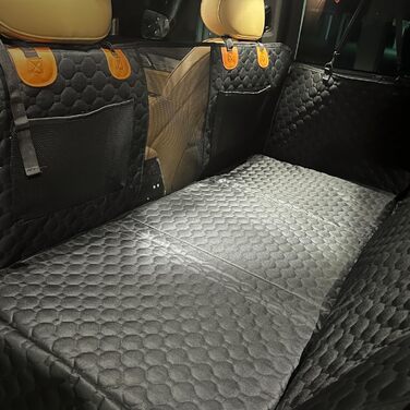 Подовжувач сидіння заднього ряду, чохол для автосидіння для собак, надувний матрац для кемпінгу, гамак, туристичне ліжко, не надувний матрац для авто, SUV, вантажівка, чорний