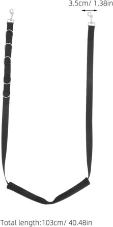 Регульований поводок та пояс для грумінгу собак Alasum для маленьких та середніх порід, безпечні ремені для миття та стрижки, ергономічна собача петля для контрольованого грумінгу