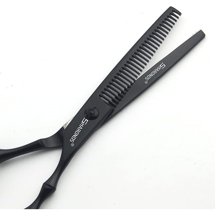 Набір професійних ножиць для стрижки волосся Sharonds 440C, 6 дюймів (3 шт. + 2 шт.)