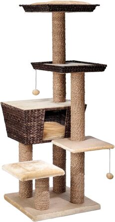 Дряпак для котів Trend Curacao, 48x48x141 см, ігровий комплекс