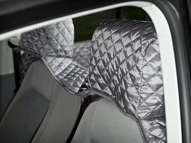 Накидка для собак Hobbydog 160 ZBOSZA2 - захист авто, сіра, розмір M