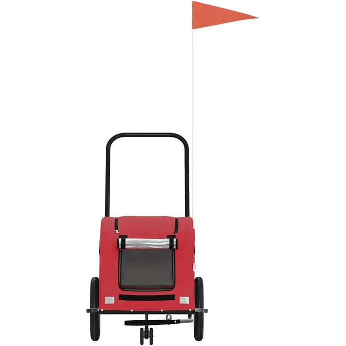 Причіп для велосипеда Oxford для собак та котів, червоний, LH17939