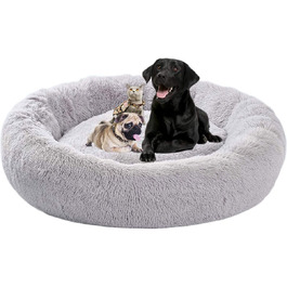 Ортопедичне ліжко для собак великих порід, XL, плюшеве, 110/120 см, зручне, миється