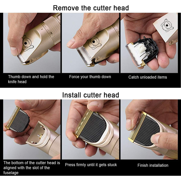 Машинка для стрижки тварин ELEOPTION: тиха, бездротова, акумуляторна для собак та котів