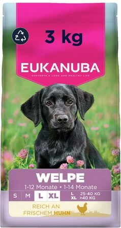 Сухий корм для собак великих порід Eukanuba з куркою для дорослих, преміум-клас, 15 кг