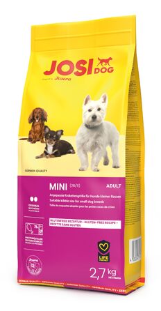 Сухий корм для собак малих порід JosiDog Mini Adult з птицею, 8.1 кг