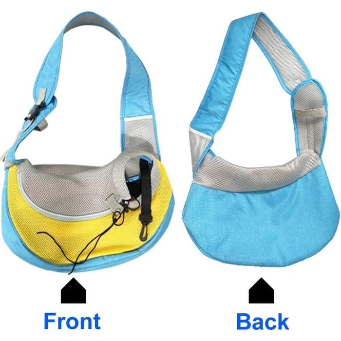 Переносна сумка-переноска для собак, котів, цуценят FeimaX Roa (L, блакитна)