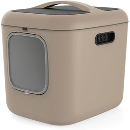 Ротто Біала XL - туалет для котів, бежевий, з пластику