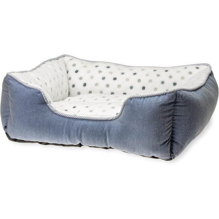 Кігтечка для котів Karlie Katzenbett Dot сіро-блакитна, розмір L (47x39 см)