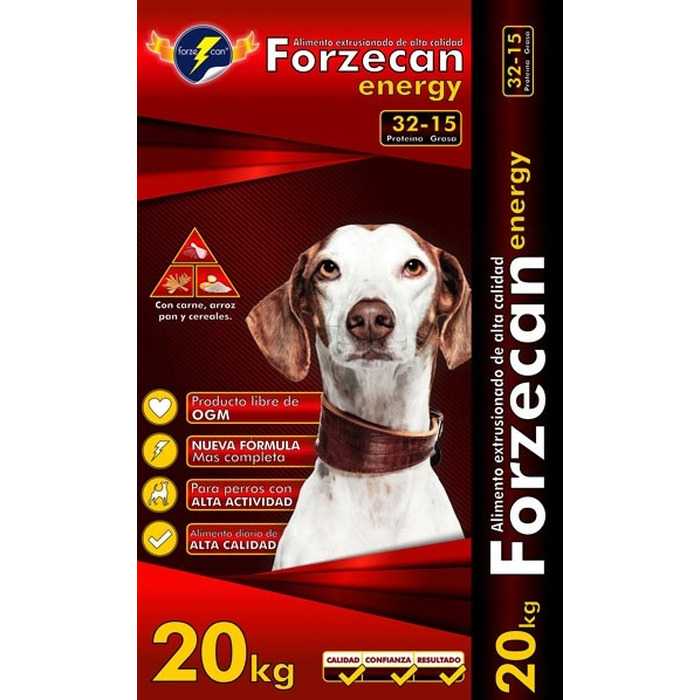 Сухий корм Forzecan, мікс смаків, 20 кг