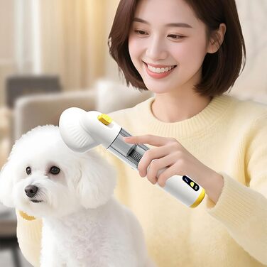 Щітка для видалення шерсті тварин - компактна, для дому, подорожей, догляду за собаками