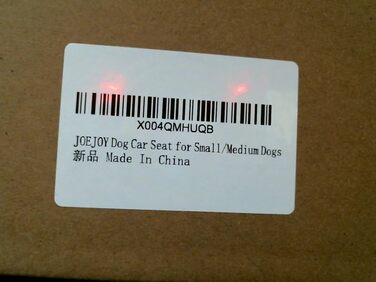 Автокрісло для собак JOEJOY - велике, для середніх та 2 маленьких собак до 25 кг, знімний чохол, Memory Foam, з ременями безпеки
