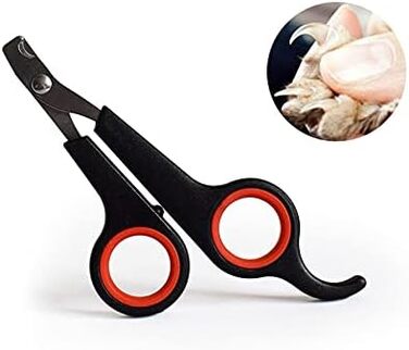 Ножиці для стрижки кігтів домашніх тварин, догляд за кігтями собак, котів, птахів, гризунів, кроликів, хоряків та інших дрібних тварин