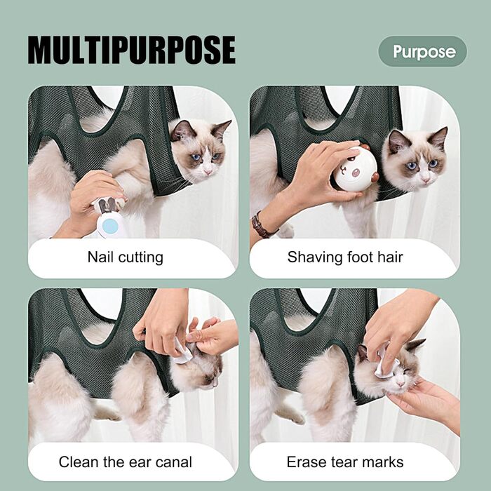 Набір для догляду за кігтями собак та котів: 10 штук, різні розміри, безпечний та зручний