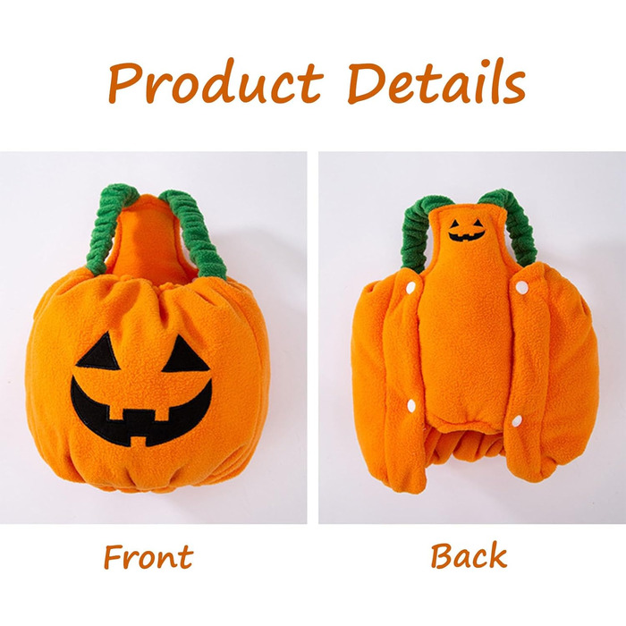 Костюм на Хелловін для тварин BT Bear: Павук, Гарбуз, Розмір L, Cosplay