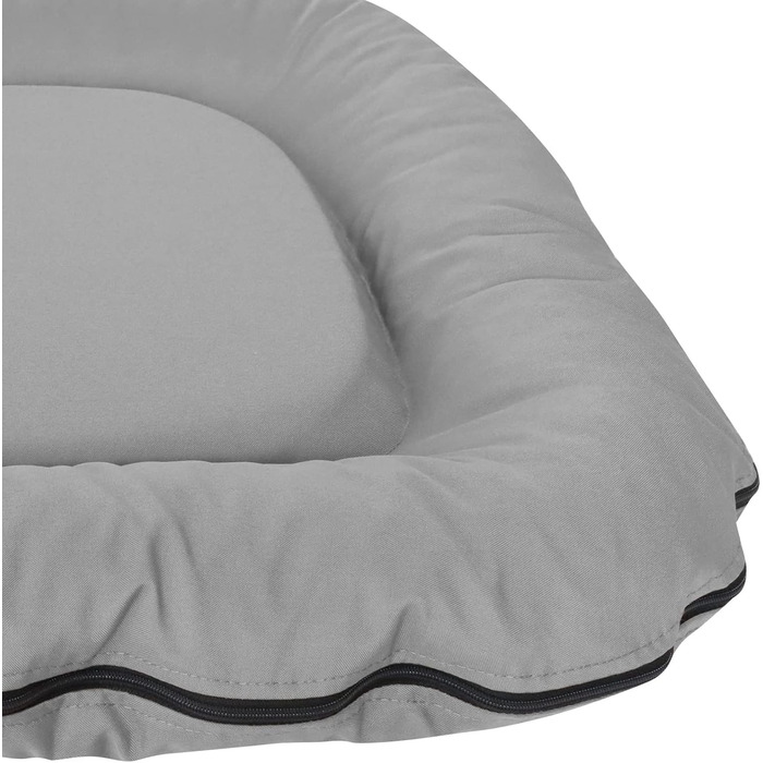 Ортопедичне собаче ліжко для відпочинку на вулиці Luna: 70x55 см, 60°C, Vicochaum, для маленьких собак (M, Сірий)