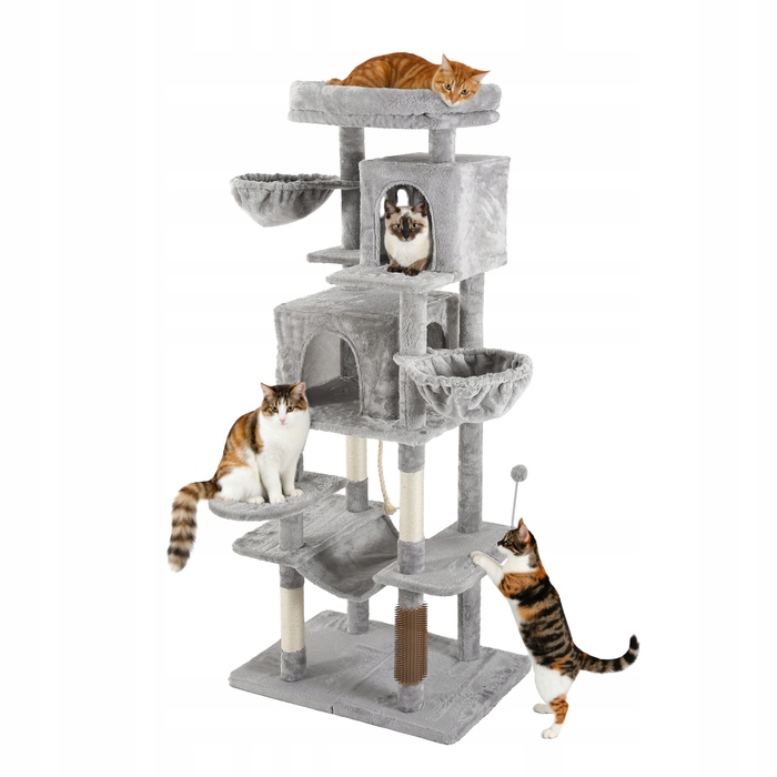 Стельовий дряпак для котів Balconera, високий стовп-дряпалка (161 - 220 см)