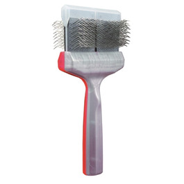 Професійна щітка для довгошерстих собак Mega Unterwäscher Duo Zapper/Grabber - для розплутування та видалення підшерстка. Популярна серед грумерів