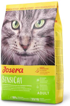 Сухий корм для котів Josera SensiCat для чутливих кішок з птицею, 10 кг