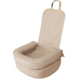 Автоматик для собак та котів: лежанка, переноска, корзинка, шлейка, 42x55 см, бежевий Оксфорд