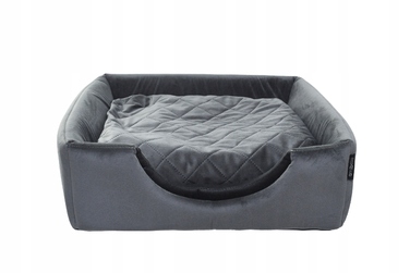 Ліжко-будиночок 2в1 для собак та котів, 48x48 см, антиковзальна підстилка