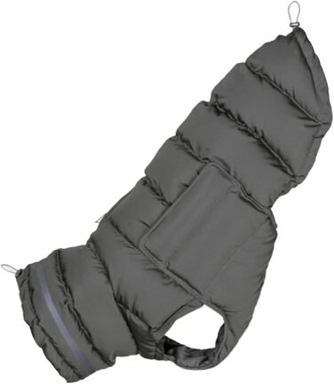 Зимовий теплий одяг для собак - куртка з поліестеру, 75 см | Тепла верхня одяг для собак маленьких, середніх та великих порід, стійка до холоду, модний одяг для активного відпочинку | Зимовий одяг для собак