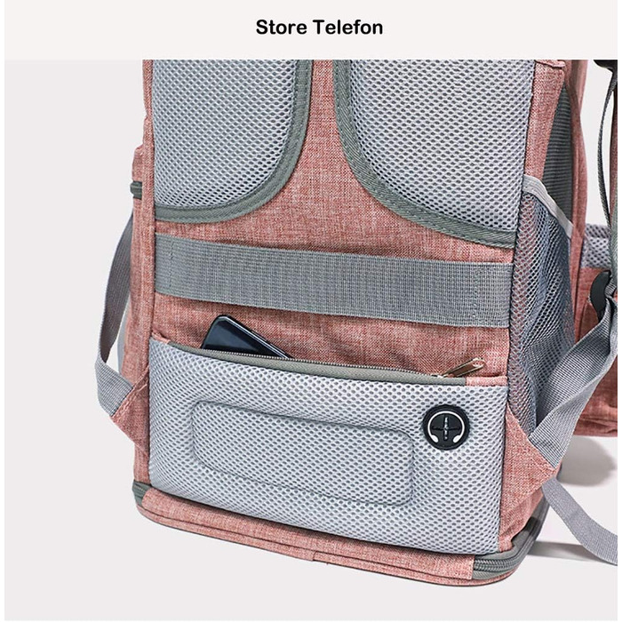 Рюкзак для домашніх тварин Outdoor: рюкзак для собак та котів (Сірий)