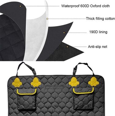 Захист для багажника Skoda Karoq (2021-2024) - килимок для собак, антиковзаюча, легко миється