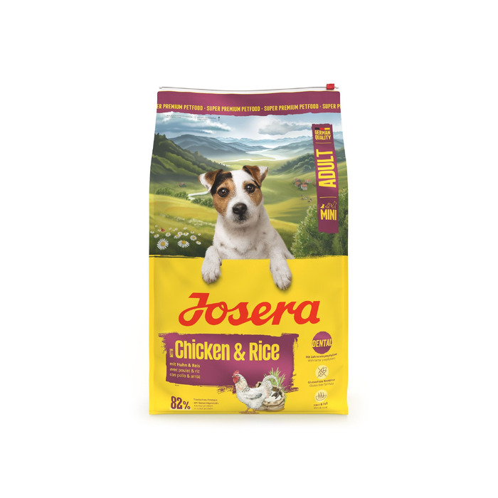 Сухий корм для малих собак Josera Mini Huhn & Reis (Курка та Рис), 10 кг, для дорослих