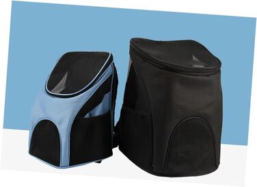 Рюкзак-переноска для собак Kisangel: чорний, дихаючий, для маленьких собак, для подорожей та прогулянок