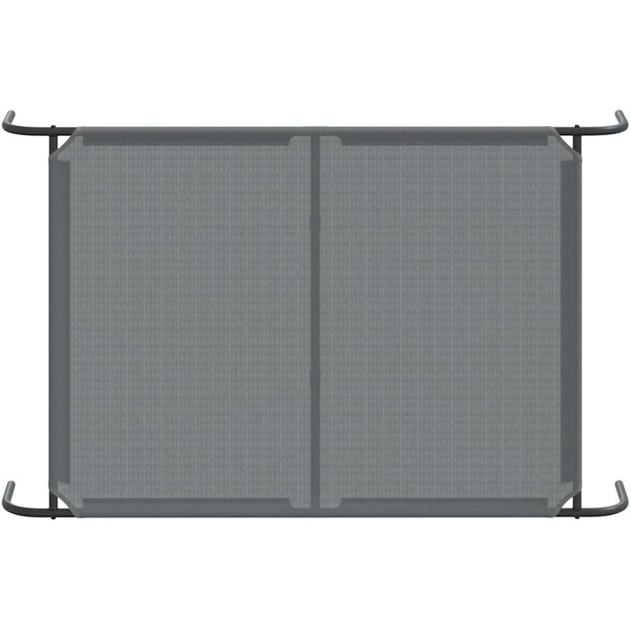 Підвищене собаче ліжко vidaXL 110x65x20 см Textilene та сталь. Собаче ліжко, лежанка, диванчик для собак, лежанка для домашніх тварин, місце для сну собаки, зовнішнє собаче ліжко