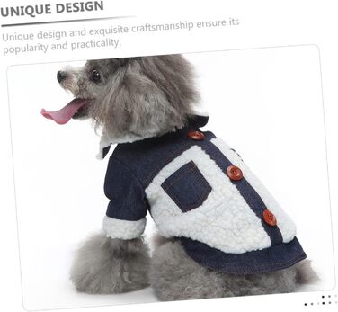 Теплий зимовий костюм для цуценят Abaoadam: зручний халат для прогулянок та ігор на вулиці