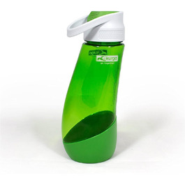 Поїлка та миска для собак Kurgo Gourd, 750 мл, 250 мл, PVC та BPA-free, зелена