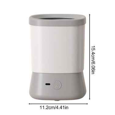 Автоматичний мийка лап для собак Duroecsain | 2 швидкості, вологостійка, для щоденного використання