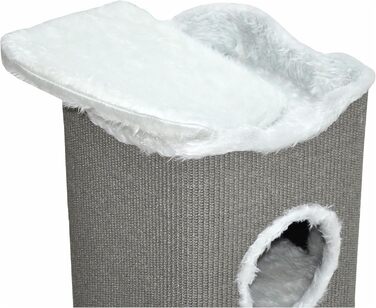 Котячий будиночок Nanook Toni: кігтеточка, будиночок, лежанка для котів, 74 см, міцний та стабільний