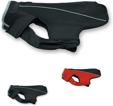 Дощовик для собак Jeggo Hundemantel Allwetter, чорний, XS-XXL