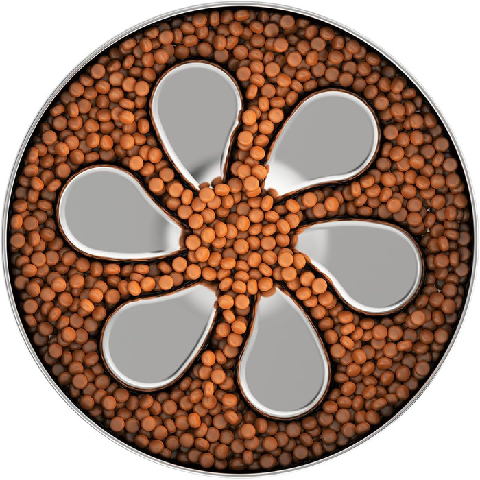 Миска для собак Slow Feeder з нержавіючої сталі 304, 3 чаші, лабіринтова миска для уповільнення годування, антиковзаюча підставка XL (3.5-4 чашки)