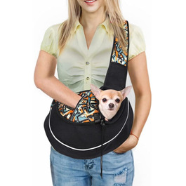 Сумка-переноска для собак та котів (3-6 кг) з регульованим ременем, з дихаючого матеріалу, камуфляж