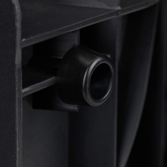 Рампа для собак Relaxdays, складна, антиковзка, для завантаження в багажник, до 90 кг, пластик, 156x40 см, чорна