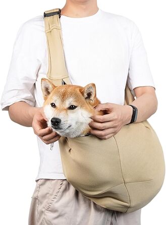 Сумка-переноска для собак Hogvinnatil – зручна переноска для цуценят та маленьких собак, kaki