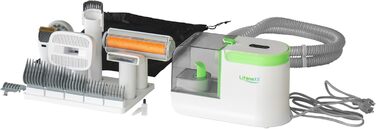 Набір для догляду за тваринами Lifenaxx LX-052 – 6-в-1: триммер, машинка для стрижки, щітка для розплутування, масажер, HEPA-фільтр, для собак та котів