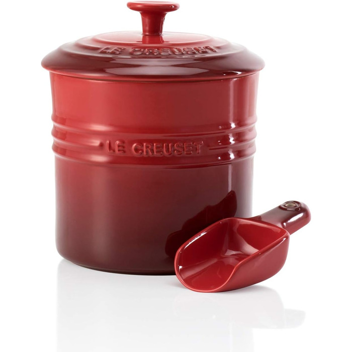 Миска для корму Le Creuset з кераміки, 22,8 x 8,4 см, об'єм 850 мл, колір вишневий (61401032200099)
