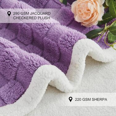 Водонепроникна флісова ковдра для собак і котів Yaning Karierte, 3D жакард, двостороння, м'яка, для ліжка, дивану, авто