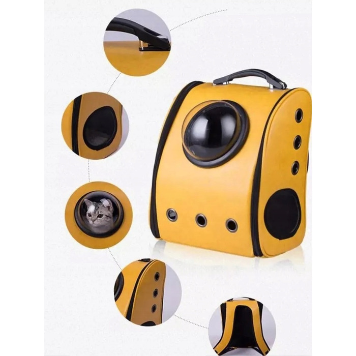 Космічний рюкзак-переноска для собак та котів (I196)