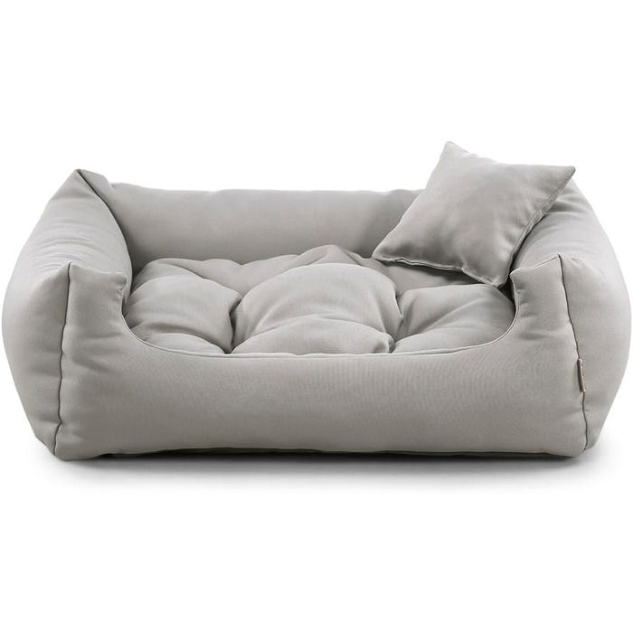 Gutekissen® Лежанка для собак, подушка для собак, лежанка для собак - міцна, якісна NEO (M - 80x65, сірий) M - 80x65, сірий